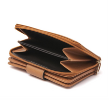 Load image into Gallery viewer, ladies purse in camel colour