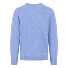 Load image into Gallery viewer, Blue sweater on a white background