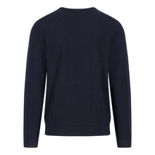 Load image into Gallery viewer, Navy blue sweater on a white background