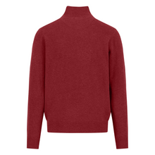 Load image into Gallery viewer, Red turtleneck sweater on a white background