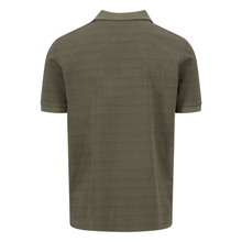 Load image into Gallery viewer, Green polo shirt on a white background