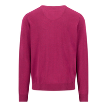 Load image into Gallery viewer, Fynch Hatton Superfine Cotton V-Neck