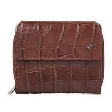 Load image into Gallery viewer, ladies leather purse in chestnut colour
