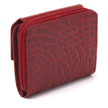 Load image into Gallery viewer, ladies leather purse in red colour