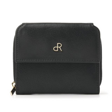 Load image into Gallery viewer, ladies leather purse in black colour