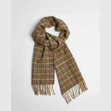 Load image into Gallery viewer, Foxford Houndstooth Lambswool Scarf
