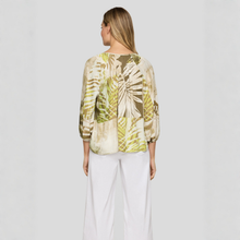 Load image into Gallery viewer, Rabe Viscose Blouse | Palm Trees