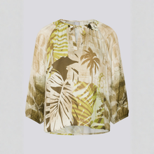 Load image into Gallery viewer, Rabe Viscose Blouse | Palm Trees