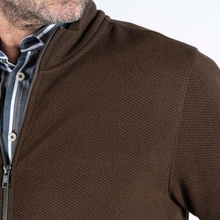 Load image into Gallery viewer, Pre End Textured Full Zip Cardigan