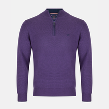 Load image into Gallery viewer, Andre "Inch" Textured Cotton 1/2 Zip