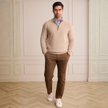 Load image into Gallery viewer, Man in Half zip with trousers