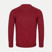 Load image into Gallery viewer, Red sweater on a light gray background