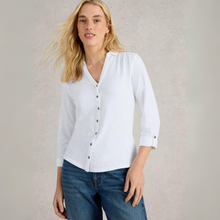 Load image into Gallery viewer, White Stuff Annie Jersey White Shirt