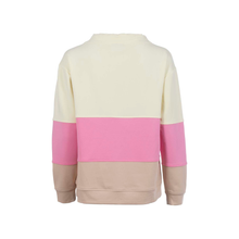 Load image into Gallery viewer, Back view of Soquesto Sweatshirt With Round Neck/Draw, with a white background.