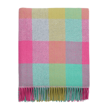 Load image into Gallery viewer, Back of Foxford Skellig Throw, with a white background.