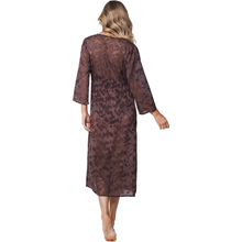 Load image into Gallery viewer, Back view of model wearing Pastunette Beach Cover Up, with a white background