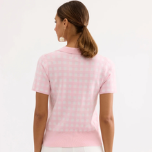 Load image into Gallery viewer, Back of Leo & Ugo Check Top