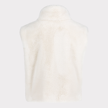 Load image into Gallery viewer, Betty Barclay Fur Gilet | Cream