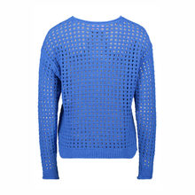 Load image into Gallery viewer, Back view of Betty Barclay Pullover Knit Jumper, with a white background.