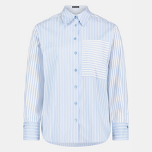 Load image into Gallery viewer, Betty Barclay Striped Shirt Blouse