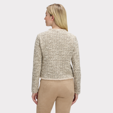 Load image into Gallery viewer, Betty Barclay Gold Mix Zip Jacket