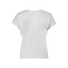 Load image into Gallery viewer, White t-shirt on a white background
