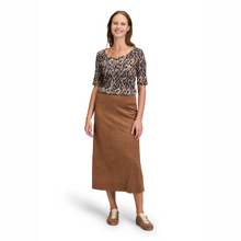 Load image into Gallery viewer, Model in top and skirt