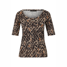 Load image into Gallery viewer, Leopard print top on a white background