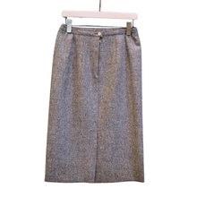 Load image into Gallery viewer, Brendella Taupe Tweed Skirt