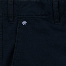 Load image into Gallery viewer, Upclose detail of Navy Chino