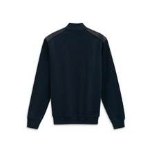 Load image into Gallery viewer, Navy blue jacket with gray accents on a white background