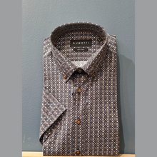 Load image into Gallery viewer, Bugatti Square Print S/S Shirt