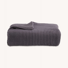 Load image into Gallery viewer, Christy Oslo Throw | Charcoal