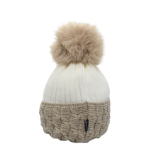 Load image into Gallery viewer, Celina Perfect Hat & Snood | Cream/Gold