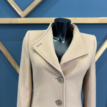 Load image into Gallery viewer, Christina Felix Camel Wool Coat 3/4