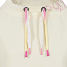 Load image into Gallery viewer, Close up of Soquesto Sweatshirt With Round Neck/Draw.