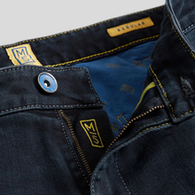 Load image into Gallery viewer, Close up of fabric on Meyer M5 Regular Fit Jean