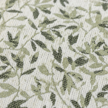 Load image into Gallery viewer, Close-up of a textured fabric with a leaf pattern on a neutral background