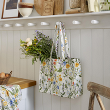 Load image into Gallery viewer, Cottage Garden PVC Shoulder Shopper