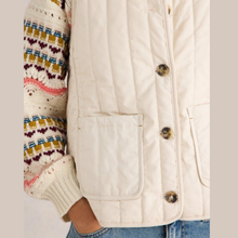 Load image into Gallery viewer, White Emma Quilted Gilet