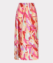 Load image into Gallery viewer, esqualo skirt in print colour showing back of skirt

