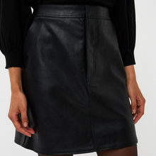 Load image into Gallery viewer, Esqualo Short PU Skirt | Black