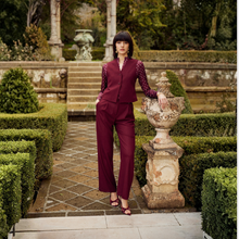 Load image into Gallery viewer, Fly Girl Burgandy Trousers