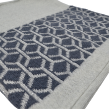 Load image into Gallery viewer, Frania Perfect Hat & Snood | Navy/Grey