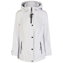 Load image into Gallery viewer, Front of Barbara Lebek Jacket in Denim, with a white background.