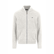 Load image into Gallery viewer, Winter White Full Zip on White Background