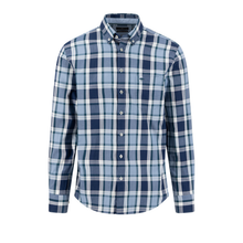 Load image into Gallery viewer, check shirt in teal colour