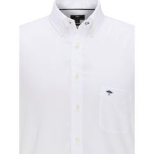 Load image into Gallery viewer, Fynch Hatton Oxford Long Sleeve Shirt | Navy / Blue Stripe / Pink