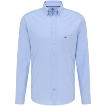 Load image into Gallery viewer, Fynch Hatton Oxford Long Sleeve Shirt | Navy / Blue Stripe / Pink