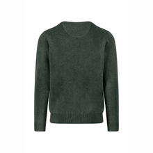 Load image into Gallery viewer, Green sweater on a white background